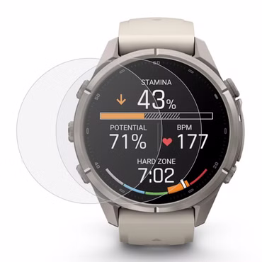 2x Hydrogel für Garmin Fenix 9 Pro AMOLED 43mm Full Cover Schutz Folie