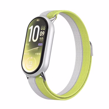 Nylon Armband für Xiaomi Smart Band 11 / 10 / 9 / 8 Verstellbar Klettverschluss