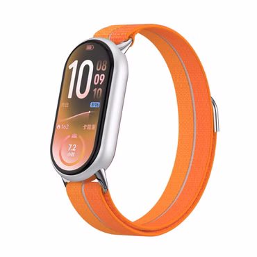 Nylon Armband für Xiaomi Smart Band 11 / 10 / 9 / 8 Verstellbar Klettverschluss