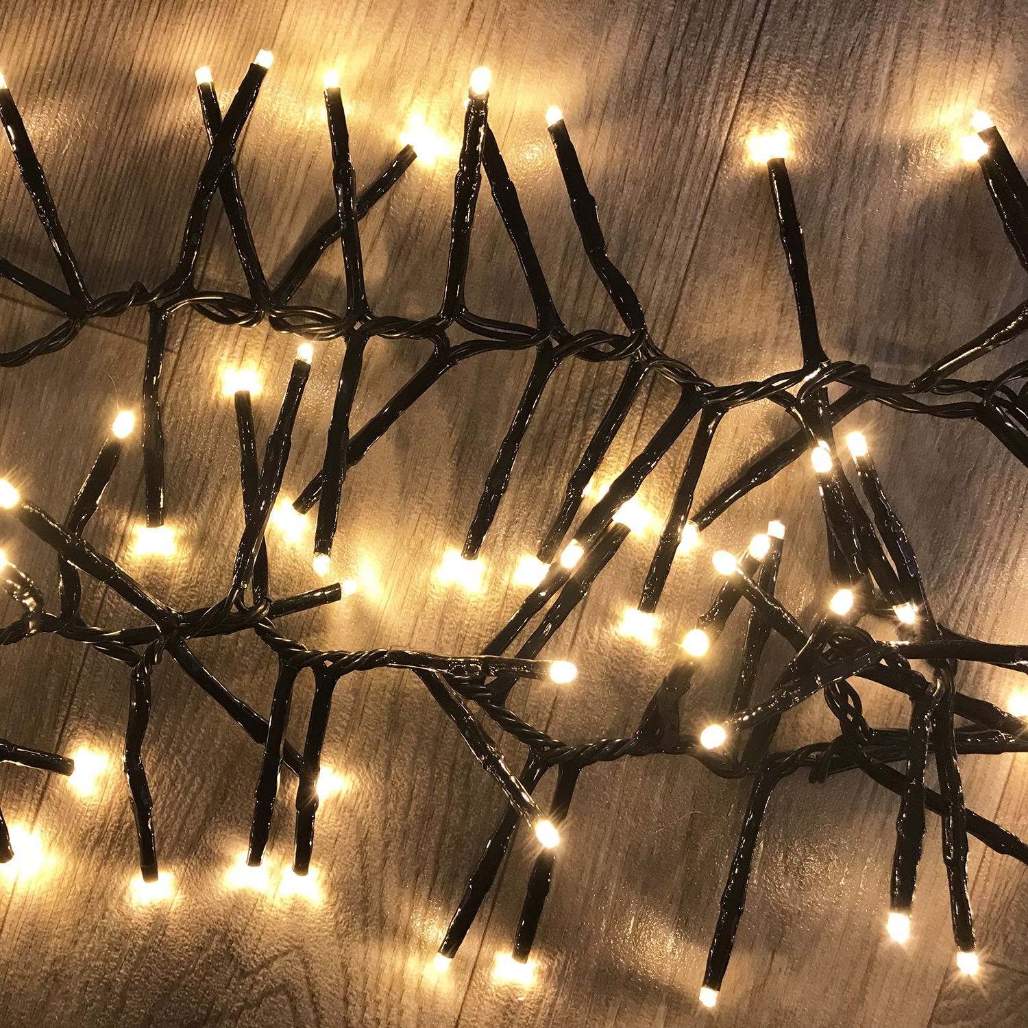 384er Cracker Lichterkette LEDs Innen und Außen warmweiß | mojawode