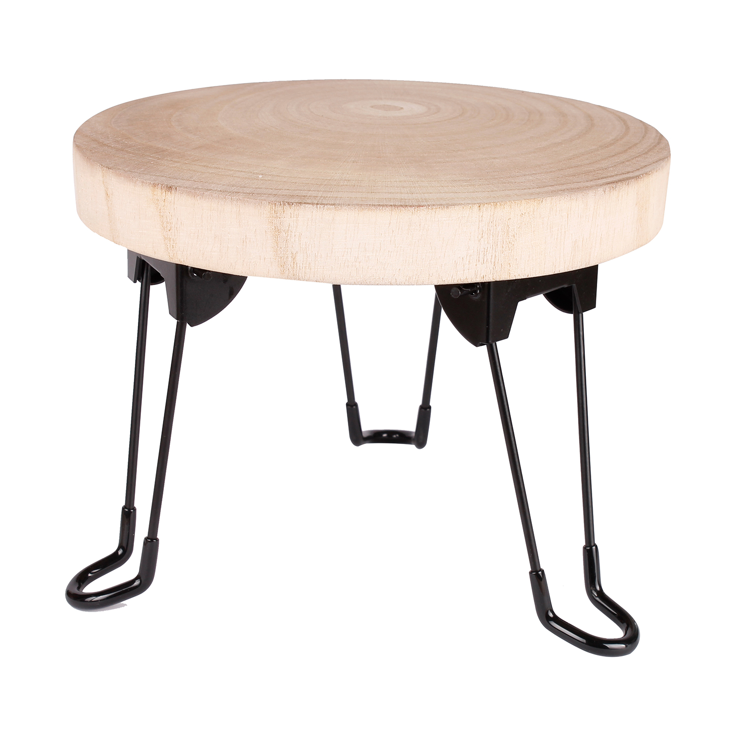 Blumenhocker Blumentopfständer Beistelltisch Holz Klappfüßen Ø30cm | mojawode