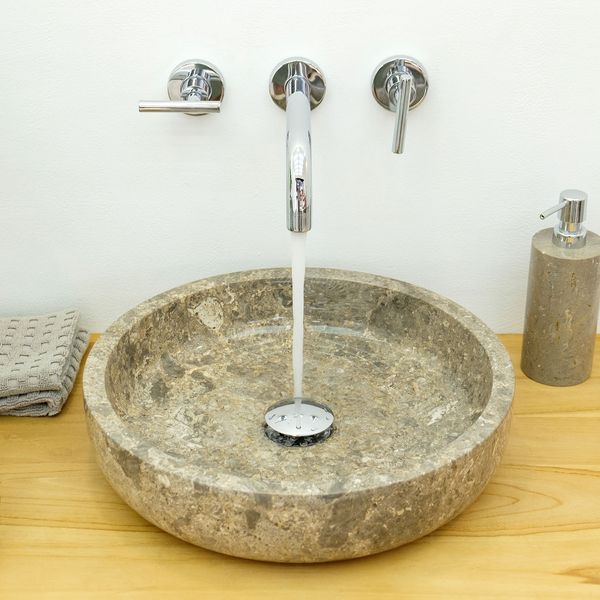 Marmor Waschbecken MILO 40 cm