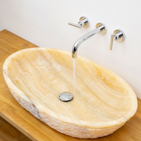Onyxmarmor Waschbecken MARA 70 cm breit