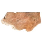 Teak Holz Waschtischplatte 90-105 cm lasiert kaufen 5