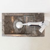 wohnfreuden Marmor Steinwaschbecken Tango 40 cm