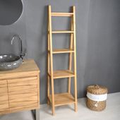 wohnfreuden Teakholz Regal HIU 160 cm