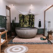 Badewanne aus Flussstein Naturstein günstig kaufen 4