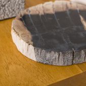 Schale / Seifenschale aus fossilem Holz 12x10x5 cm Gr. S poliert kaufen 5