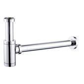Siphon verchromt + Permanentablauf Ventil 1 1/4Zoll kaufen 2