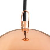 wohnfreuden Kupferlampe Bola 17 cm gold