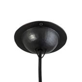 wohnfreuden Kupferlampe Bola 17 cm schwarz