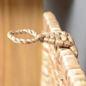 Aufbewahrungskorb geflochten Wasserhyazinthe Bad kaufen 4