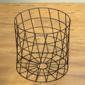 Beistelltisch Black Cylinder aus Teakholz und Eisen kaufen 6