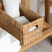 wohnfreuden Korb Cagedo aus Wasserhyazinthe