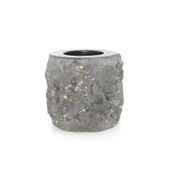 Wohnfreuden Marmor WC-Toiletten-Bürstenhalter 15 cm anthrazit Toilettenbürste WC-Garnitur Bad Zubehör