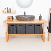 Teakholz Waschtisch ZEN 140 cm breit