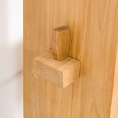 Waschtisch Unterschrank Teakholz 140 cm lasiert kaufen 4