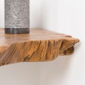 Teakholz Eck-Waschtischplatte ab 70 cm günstig kaufen 4