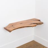 Holz Waschtischplatte Aufsatzwaschbecken 100 cm kaufen 3