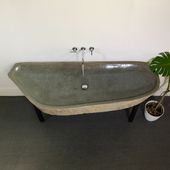 Doppelwaschbecken 180 cm groß Stein-Waschbecken kaufen 2