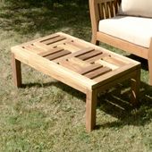 wohnfreuden Teakholz Beistelltischtisch CLOVER 90 cm