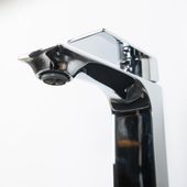 Mischbatterie Einhebel-Waschtisch-Mischer chrom Einhand Waschtischarmatur Bad für Steinwaschbecken Aufsatzwaschbecken Wohnfreuden