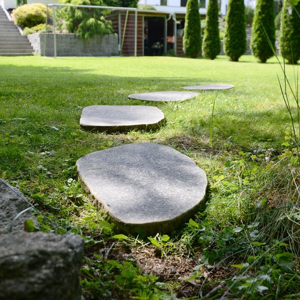 Garten Trittsteine Natur-Fluss-stein rau kaufen