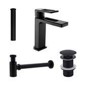 Set Waschtischarmatur Pop-Up Ventil Siphon kaufen 1