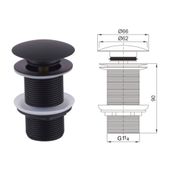 Set Waschtischarmatur Pop-Up Ventil Siphon kaufen 3