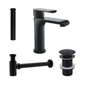 Set Waschtischarmatur Pop-Up Ventil Siphon kaufen 1