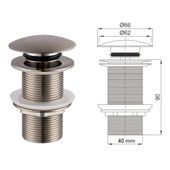 Set Waschtischarmatur Pop-Up Ventil Siphon kaufen 3