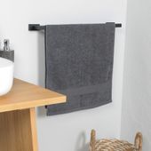 wohnfreuden Handtuchhalter schwarz