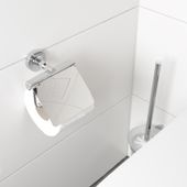wohnfreuden Toilettenpapierhalter chrome