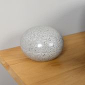 wohnfreuden Terrazzo Dose 12 cm grau