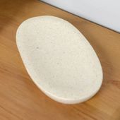 wohnfreuden Terrazzo Seifenschale cremè
