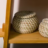Aufbewahrungskorb geflochten Seegras Bad kaufen 6