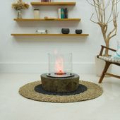 Bio Ethanol Kamin Feuerstelle Garten Terrasse Stein kaufen 3