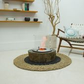 Bio Ethanol Kamin Feuerstelle Garten Terrasse Stein kaufen 2