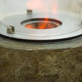 Bio Ethanol Kamin Feuerstelle Garten Terrasse Stein kaufen 4