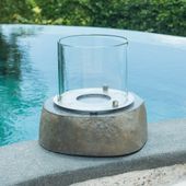 Bio Ethanol Kamin Feuerstelle Garten Terrasse Stein kaufen 5