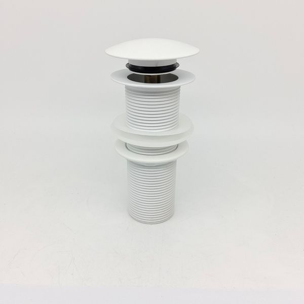 120 mm Waschbecken Pop-Up Ablauf-Ventil weiß kaufen