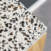Waschtisch SMINI Teakholz mit Terrazzo Platte kaufen 5