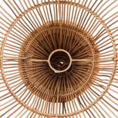 Lampenschirm Kapuas aus Rattan und Naturfaser Wohnfreuden