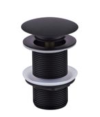 Ablaufgarnitur Set Siphon Pop-Up Ventil schwarz kaufen 2