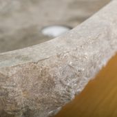 Marmor Waschbecken Erosi grau 100cm Wohnfreuden