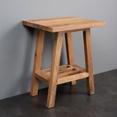 Teakholz Waschtisch Zen rustikal 60 cm wohnfreuden