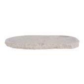Erosi Marmor Waschbecken extraflach 70 cm creme wohnfreuden