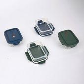 Set Aufbewahrungsdosen, Lunchbox Glas, Borosilikat Glasbehälter 3