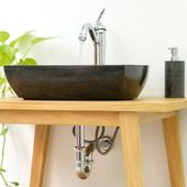wohnfreuden Marmor Waschbecken MARA 50 cm