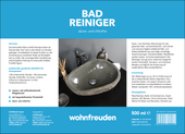 WOHNFREUDEN Naturstein Pflege Spray für Flussstein Waschbecken säurefrei 500 ml